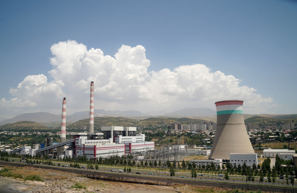 杜尚別2號(hào)熱電廠（2024年6月22日攝）。